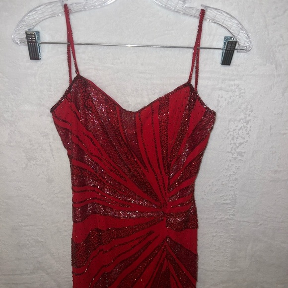 Vintage Cache Beaded Gown - Picture 3 of 11